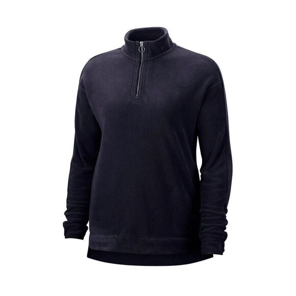 Nike Therma Victory Golf 1/2 Zip Midlayer Fleece Pullover. Black. Women's Medium - Picture 1 of 13